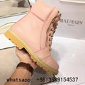 Balmain boots for women Army leather ranger boots ladies brand balmain boots fur 10