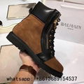 Balmain boots for women Army leather ranger boots ladies brand balmain boots fur 18