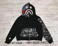 BAPE Sweats bape Hoodies for Men bape Shark Full Zip Double Hoodie balmain hoody 2