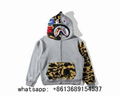 BAPE Sweats bape Hoodies for Men bape Shark Full Zip Double Hoodie balmain hoody 12