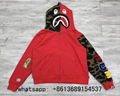 BAPE Sweats bape Hoodies for Men bape Shark Full Zip Double Hoodie balmain hoody 16