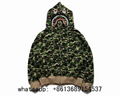 BAPE Sweats bape Hoodies for Men bape Shark Full Zip Double Hoodie balmain hoody 19