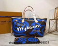               Speedy 30 Monogram handbags     everfull MM Damier Azur Canvas bag 12
