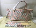               Speedy 30 Monogram handbags     everfull MM Damier Azur Canvas bag 14