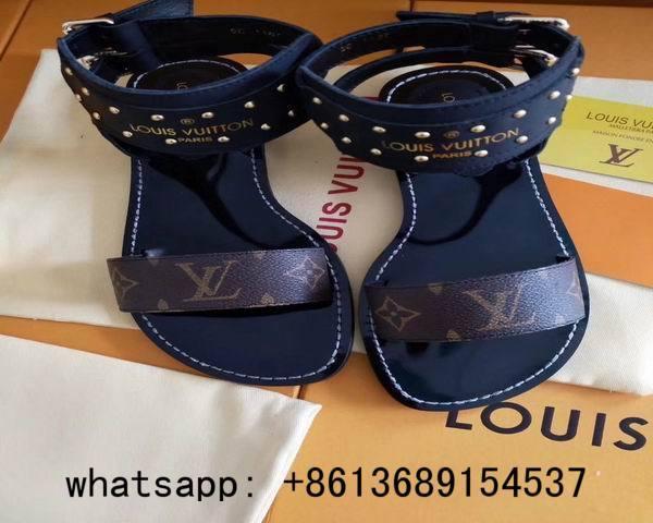 lv womens slides