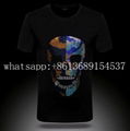 2018 mew philipp plein tshirts philipp plein damen t shirt  PP skull star Tshirt 2