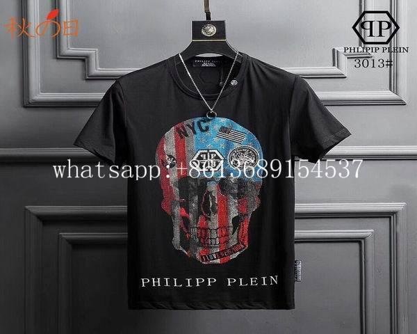 2018 mew philipp plein tshirts philipp plein damen t shirt  PP skull star Tshirt 5