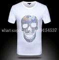 2018 mew philipp plein tshirts philipp plein damen t shirt  PP skull star Tshirt 13