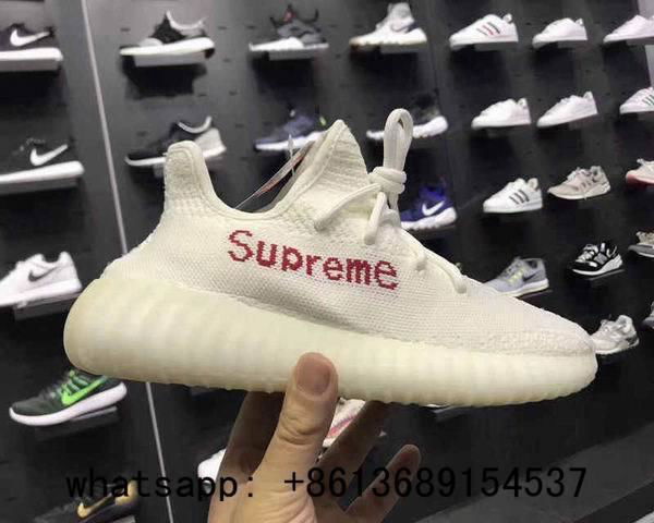 supreme yeezys white