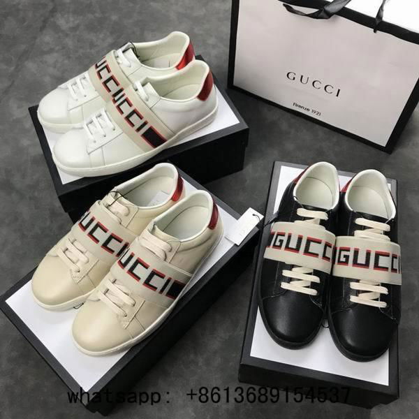 new ace stripe leather sneaker