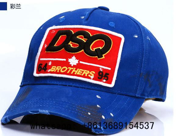Dsquared2 Icon Baseball Cap dsquared2 cap black cheap dsq hats DSQ 2 hats men 2