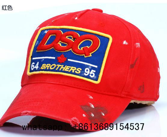 Dsquared2 Icon Baseball Cap dsquared2 cap black cheap dsq hats DSQ 2 hats men 5