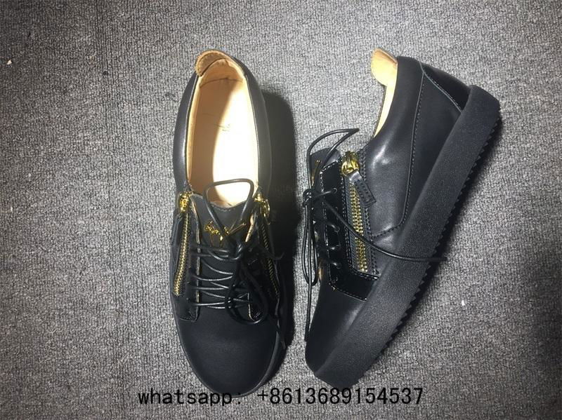 giuseppe zanotti shoes low top giuseppe sneakers patent leather GZ shoes uk - Giuseppe Zanott - Giuseppe Zanotti Sneakers Women Black