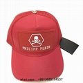 philipp plein Twill cotton baseball cap only me philipp plein  baseball caps 4