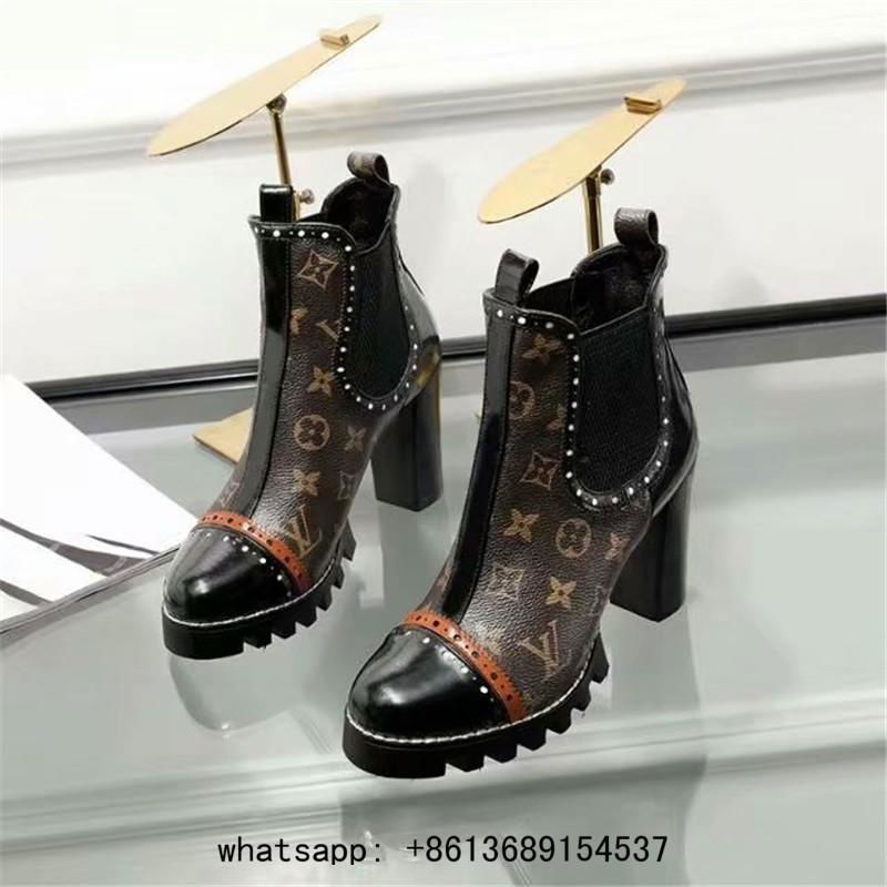 Louis Vuitton LV Star Trail Ankle boot LV outland ankle boot lv boots women - rare lv outland ...