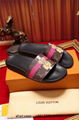     lides     aterfront mule louis vuttion sandal slides     olitor thong 13