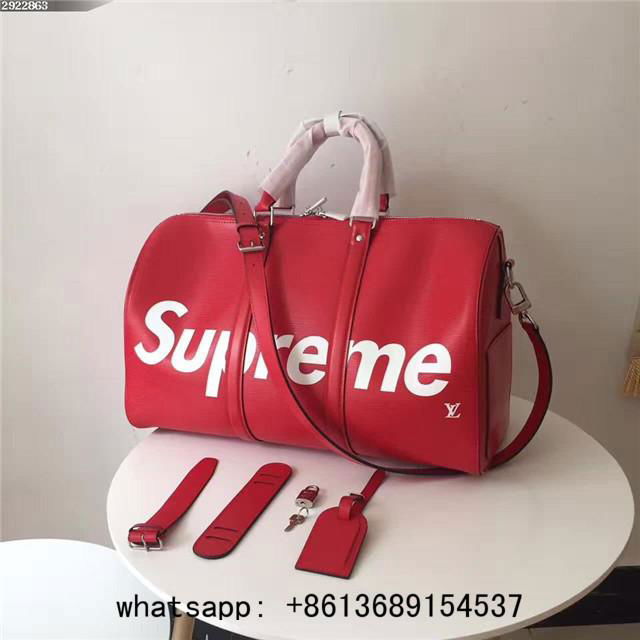 supreme LV bumbag red supreme belt bag Louis Vuitton x supreme bumbag epi red (China Trading ...