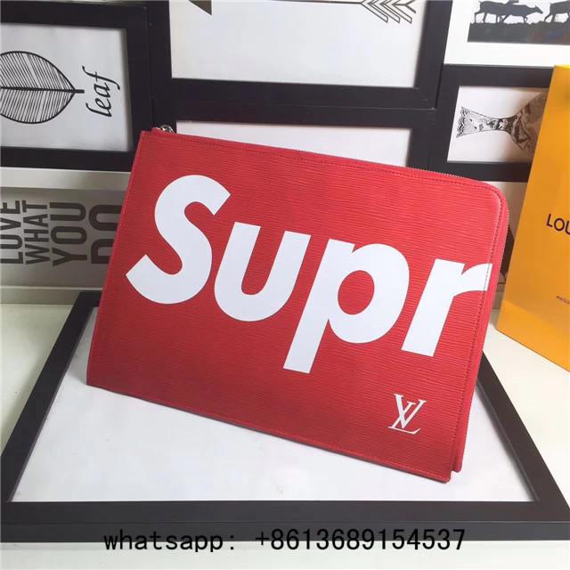 supreme LV bumbag red supreme belt bag Louis Vuitton x supreme bumbag epi red (China Trading ...