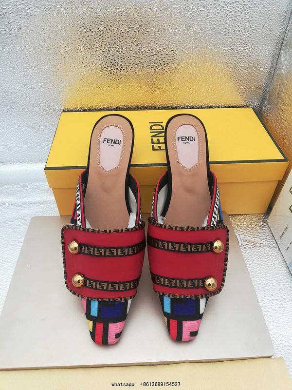 fendi mules shoes