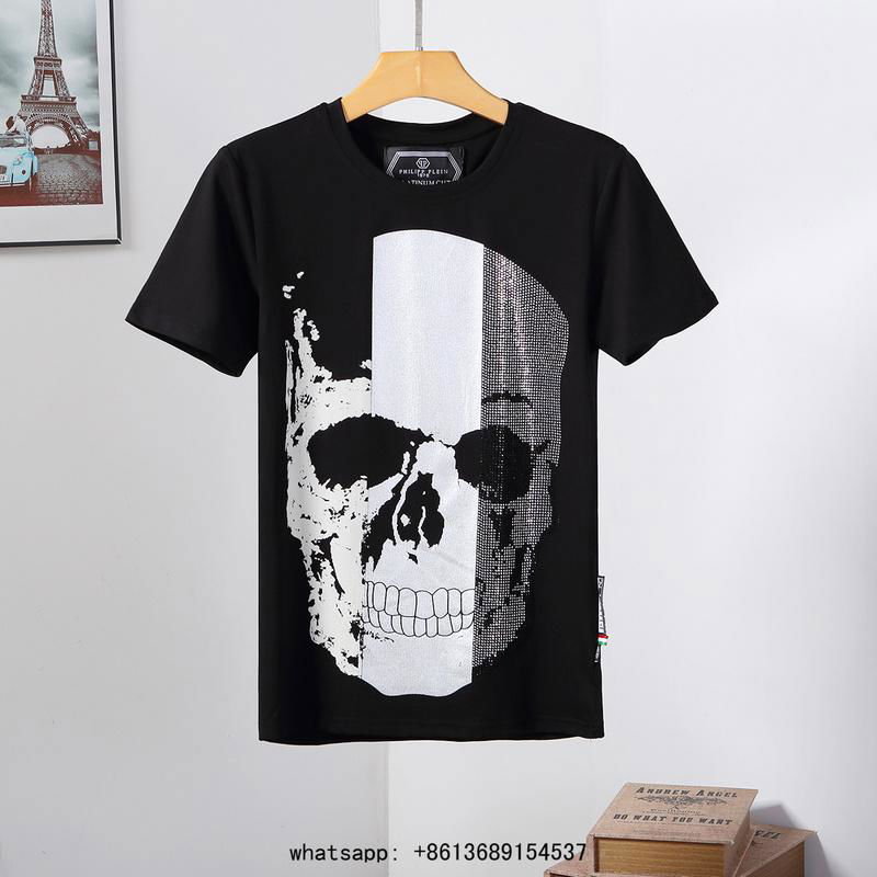 philipp plein t shirt diamond men's philipp plein t-shirts outlet PP skull tee 4