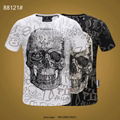 philipp plein t shirt diamond men's philipp plein t-shirts outlet PP skull tee 19