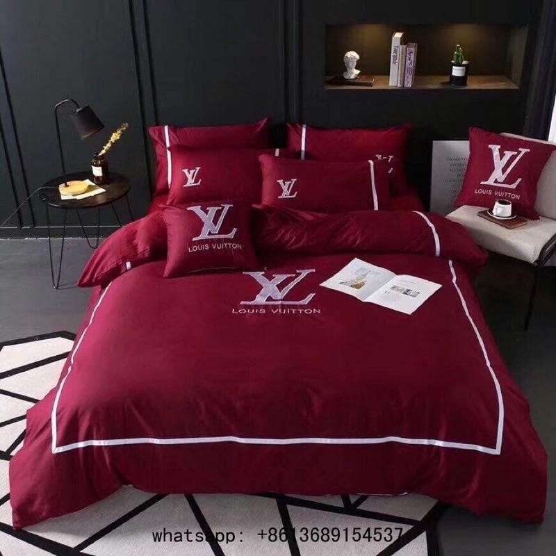 lv bedding set brand bedding sets luxury louis vuitton bedding sheets set lv bed - gucci bedding ...