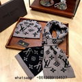     at and scarf set grey     etit damier scarf and hat samier graphic     en's 9