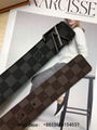               damier reversible belt     amier Print 40mm Reversible     nitiale 13