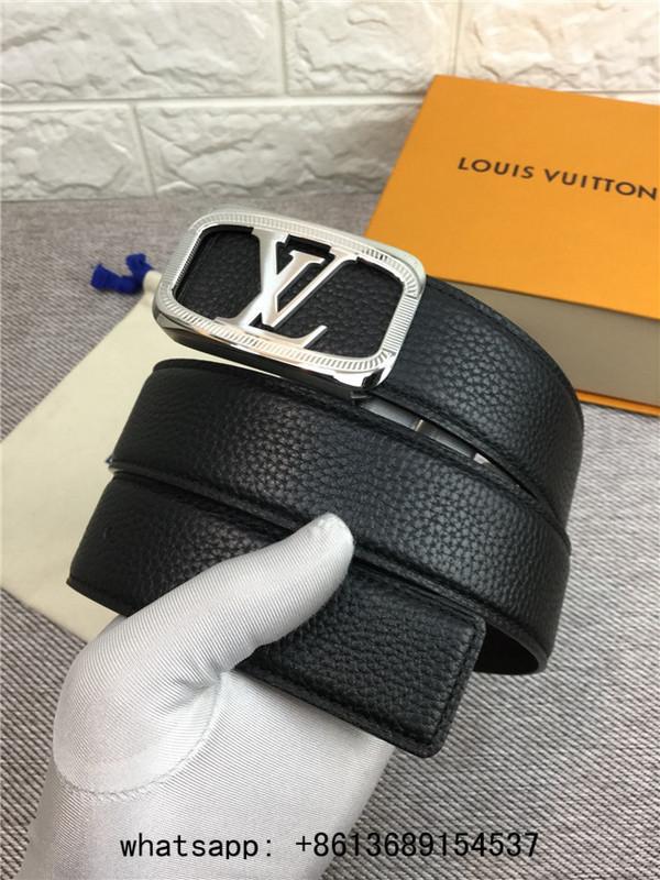 Louis Vuitton x Nigo Squared Reversible Belt Damier Ebene Giant 40mm Brown