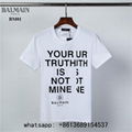 Balmain logo print t-shirt balmain paris logo tshirt balmain t-shirts for women  3