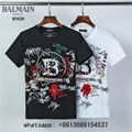 Balmain logo print t-shirt balmain paris logo tshirt balmain t-shirts for women  12