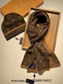     et hat and scarf petit Damier hat               Beanie scarf set damier hat 16