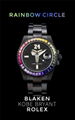 rolex daytona rainbow Oyster perpetual cosmograph watch rolex sea dweller watch 8