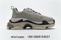 Pairs Triple S clear bottom green shoes men women sock shoes speed 1.0 trainers  15