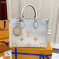     nthego M45698     44576 crafty beige tote bag monogram reverse tote bag   4