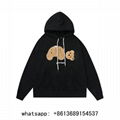 palm Angels hoodie bear print palm