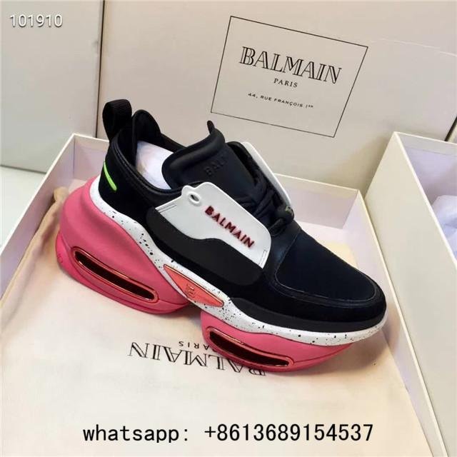 Balmain B-Bold Lace-up sneakers Balmain high top sneakers balmain shoes womens