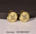 Louise hoop earring     oop earring     angle bracelet stud earring wholesale lv 16