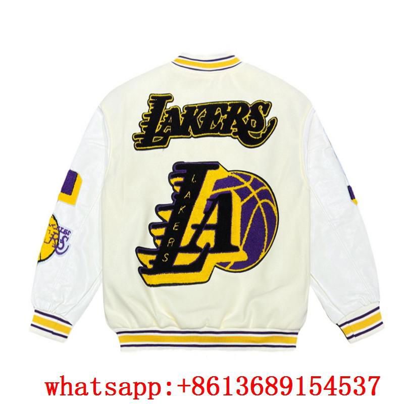 lakers jacket white,lakers varsity jacket,LA lakers jacket mens la jacket purple