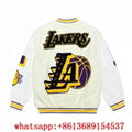 lakers jacket white,lakers varsity