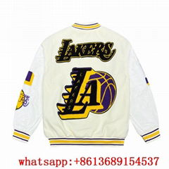 lakers jacket white,lakers varsity jacket,LA lakers jacket mens la jacket purple