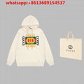 cotton jersey hooded sweatshirt,