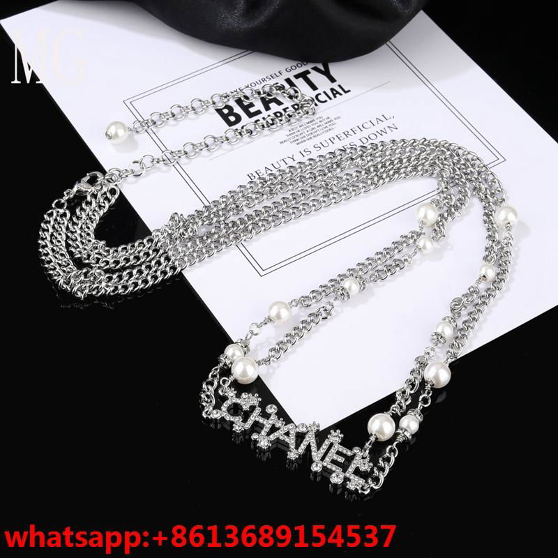 CC logo Waist chain,belly necklace,CC waist beads 4