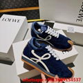       flow runner leather sneakers,      runner suede sneakers,      shoes,     