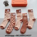     rchives set of 5 socks,      cotton socks,D oblique socks,        socks 9