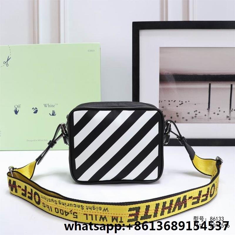 off-white binder clip flap bag,off-white bag,off-white Jitney leather handle bag 4