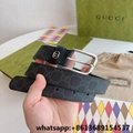       GG Marmont leather belt,      leather belt,      coated canvas belt,       2