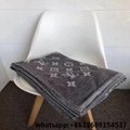               brown pattern fleece blanket,    lanket,    eo monogram blanket,lv 3