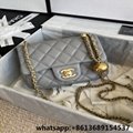  brand CC logo caviar Quilted flap,classic flap bag,wholesale brand women bag 5
