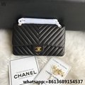  brand CC logo caviar Quilted flap,classic flap bag,wholesale brand women bag 16